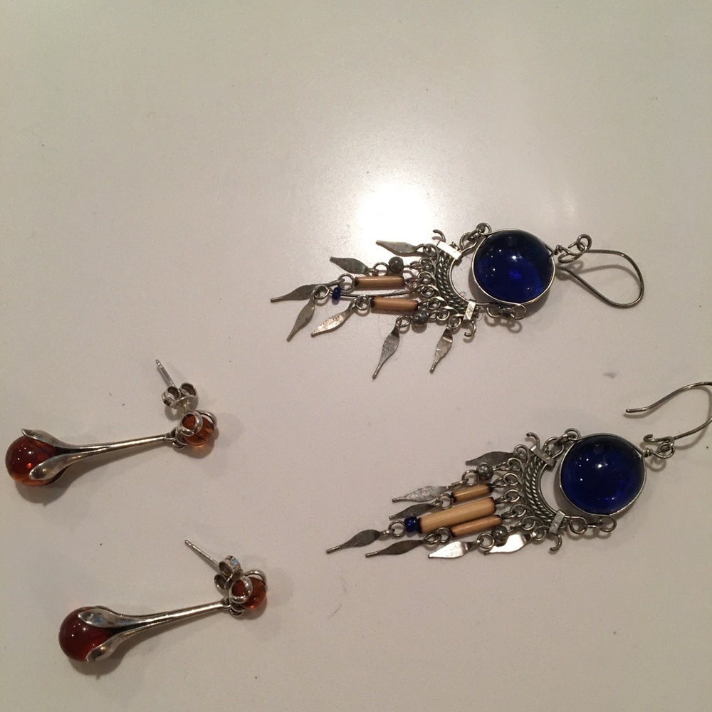 Earrings silver